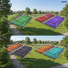 Delivery for Padel Tennis Court Complete Hot Dip Galvanized 15